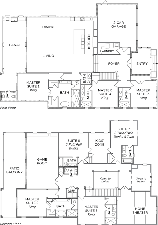 Floor Plan for Desert Rose